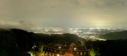 Archiv Foto Webcam Heidelberg - Panorama vom Berggasthof Königstuhl 23:00