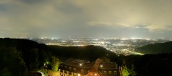 Archiv Foto Webcam Heidelberg - Panorama vom Berggasthof Königstuhl 23:00