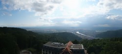 Archiv Foto Webcam Heidelberg - Panorama vom Berggasthof Königstuhl 17:00