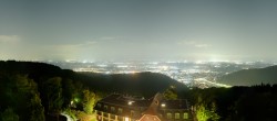 Archiv Foto Webcam Heidelberg - Panorama vom Berggasthof Königstuhl 23:00