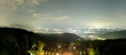 Archiv Foto Webcam Heidelberg - Panorama vom Berggasthof Königstuhl 01:00
