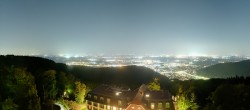 Archiv Foto Webcam Heidelberg - Panorama vom Berggasthof Königstuhl 23:00