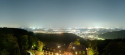 Archiv Foto Webcam Heidelberg - Panorama vom Berggasthof Königstuhl 01:00