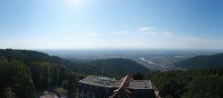 Archiv Foto Webcam Heidelberg - Panorama vom Berggasthof Königstuhl 15:00