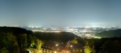 Archiv Foto Webcam Heidelberg - Panorama vom Berggasthof Königstuhl 01:00