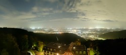 Archived image Webcam Heidelberg - View from Hotel Königstuhl 23:00