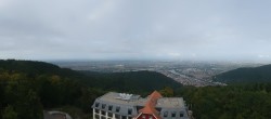 Archived image Webcam Heidelberg - View from Hotel Königstuhl 09:00