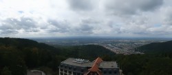 Archived image Webcam Heidelberg - View from Hotel Königstuhl 13:00