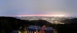 Archived image Webcam Heidelberg - View from Hotel Königstuhl 19:00