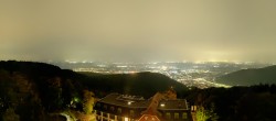 Archiv Foto Webcam Heidelberg - Panorama vom Berggasthof Königstuhl 01:00