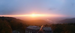 Archiv Foto Webcam Heidelberg - Panorama vom Berggasthof Königstuhl 17:00