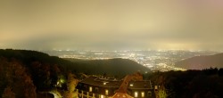 Archiv Foto Webcam Heidelberg - Panorama vom Berggasthof Königstuhl 19:00
