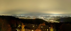 Archived image Webcam Heidelberg - View from Hotel Königstuhl 23:00