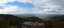 Archived image Webcam Heidelberg - View from Hotel Königstuhl 11:00