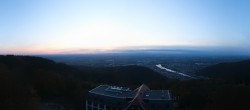 Archived image Webcam Heidelberg - View from Hotel Königstuhl 17:00