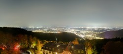 Archived image Webcam Heidelberg - View from Hotel Königstuhl 19:00