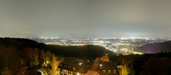 Archived image Webcam Heidelberg - View from Hotel Königstuhl 21:00
