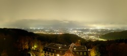 Archiv Foto Webcam Heidelberg - Panorama vom Berggasthof Königstuhl 01:00