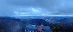Archiv Foto Webcam Heidelberg - Panorama vom Berggasthof Königstuhl 06:00