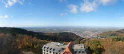 Archiv Foto Webcam Heidelberg - Panorama vom Berggasthof Königstuhl 09:00