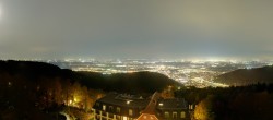 Archiv Foto Webcam Heidelberg - Panorama vom Berggasthof Königstuhl 19:00