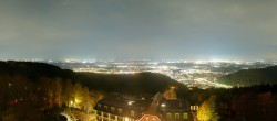 Archiv Foto Webcam Heidelberg - Panorama vom Berggasthof Königstuhl 23:00