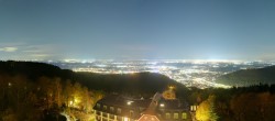 Archiv Foto Webcam Heidelberg - Panorama vom Berggasthof Königstuhl 01:00