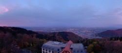 Archiv Foto Webcam Heidelberg - Panorama vom Berggasthof Königstuhl 06:00