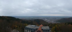Archiv Foto Webcam Heidelberg - Panorama vom Berggasthof Königstuhl 13:00