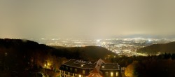 Archiv Foto Webcam Heidelberg - Panorama vom Berggasthof Königstuhl 19:00