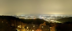 Archiv Foto Webcam Heidelberg - Panorama vom Berggasthof Königstuhl 03:00