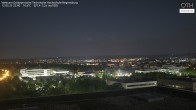 Archiv Foto Webcam Regensburg: Technische Hochschule 23:00