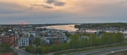 Archived image Webcam Rostock - Panoramic View Radisson Blue 19:00