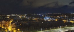 Archiv Foto Webcam Rostock Panorama vom Radisson Blue Hotel 01:00