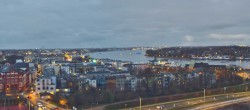 Archiv Foto Webcam Rostock Panorama vom Radisson Blue Hotel 15:00