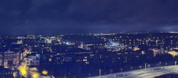 Archiv Foto Webcam Rostock Panorama vom Radisson Blue Hotel 19:00