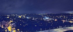 Archiv Foto Webcam Rostock Panorama vom Radisson Blue Hotel 21:00