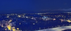 Archiv Foto Webcam Rostock Panorama vom Radisson Blue Hotel 06:00