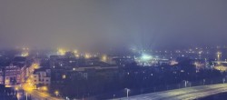 Archiv Foto Webcam Rostock Panorama vom Radisson Blue Hotel 23:00