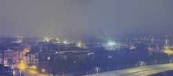 Archiv Foto Webcam Rostock Panorama vom Radisson Blue Hotel 05:00