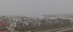 Archiv Foto Webcam Rostock Panorama vom Radisson Blue Hotel 09:00