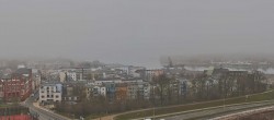 Archived image Webcam Rostock - Panoramic View Radisson Blue 13:00