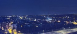 Archiv Foto Webcam Rostock Panorama vom Radisson Blue Hotel 05:00