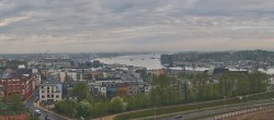 Archiv Foto Webcam Rostock Panorama vom Radisson Blue Hotel 07:00