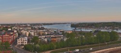 Archiv Foto Webcam Rostock Panorama vom Radisson Blue Hotel 00:00