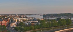 Archiv Foto Webcam Rostock Panorama vom Radisson Blue Hotel 05:00