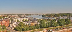 Archiv Foto Webcam Rostock Panorama vom Radisson Blue Hotel 07:00