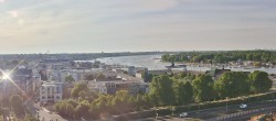 Archiv Foto Webcam Rostock Panorama vom Radisson Blue Hotel 17:00