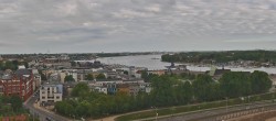Archiv Foto Webcam Rostock Panorama vom Radisson Blue Hotel 07:00