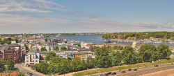 Archiv Foto Webcam Rostock Panorama vom Radisson Blue Hotel 11:00